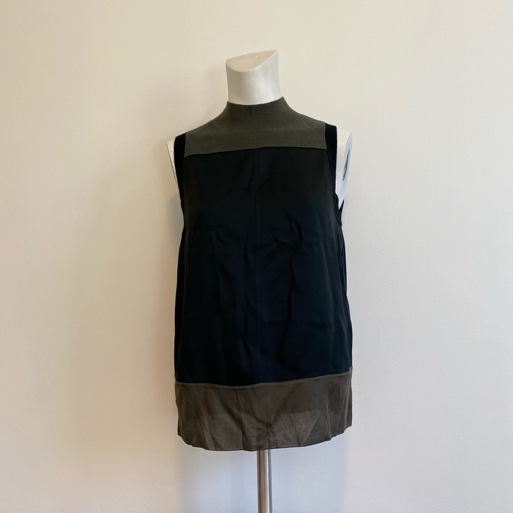 RARE Rag & Bone Color Block Mockneck Tank
